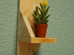 Small angle shelf