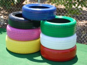 Painted Tyres